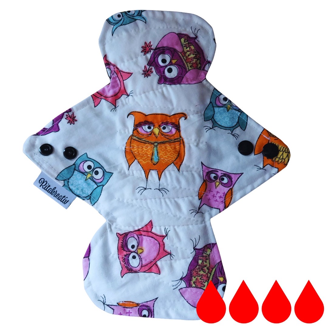 Bagoly mosható betét 26cm - szépségápolás - intim higiénia - intimbetét - Meska.hu Bagoly mosható betét 26cm - szépségápolás - intim higiénia - intimbetét - Meska.hu