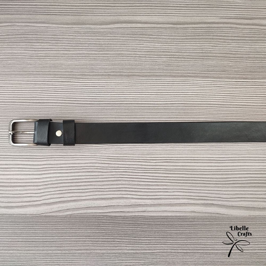 Fekete festett öv - ruha & divat - öv & övcsat - öv - Meska.hu