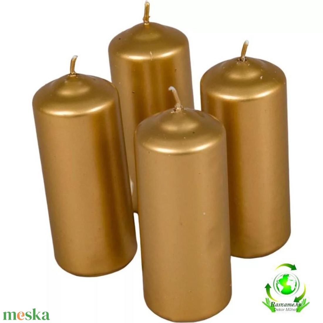 Metál henger gyertya szett 40x100mm - arany - kellékek & szerszámok - dekorációs kellékek - dekorációs gyertya - Meska.hu Metál henger gyertya szett 40x100mm - arany - kellékek & szerszámok - dekorációs kellékek - dekorációs gyertya - Meska.hu