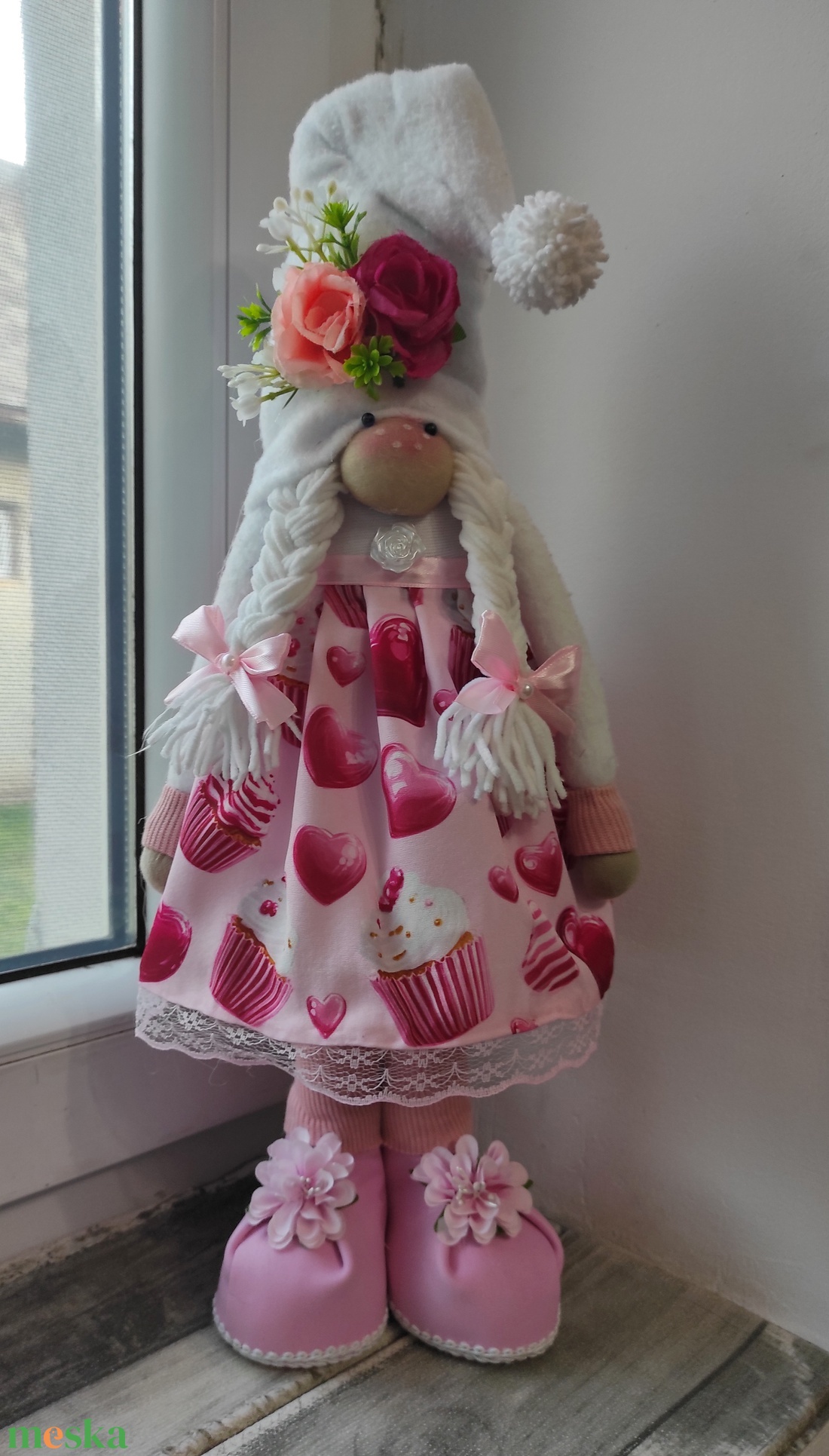 Muffinszoknyás manó - otthon & életmód - dekoráció - manók - Meska.hu