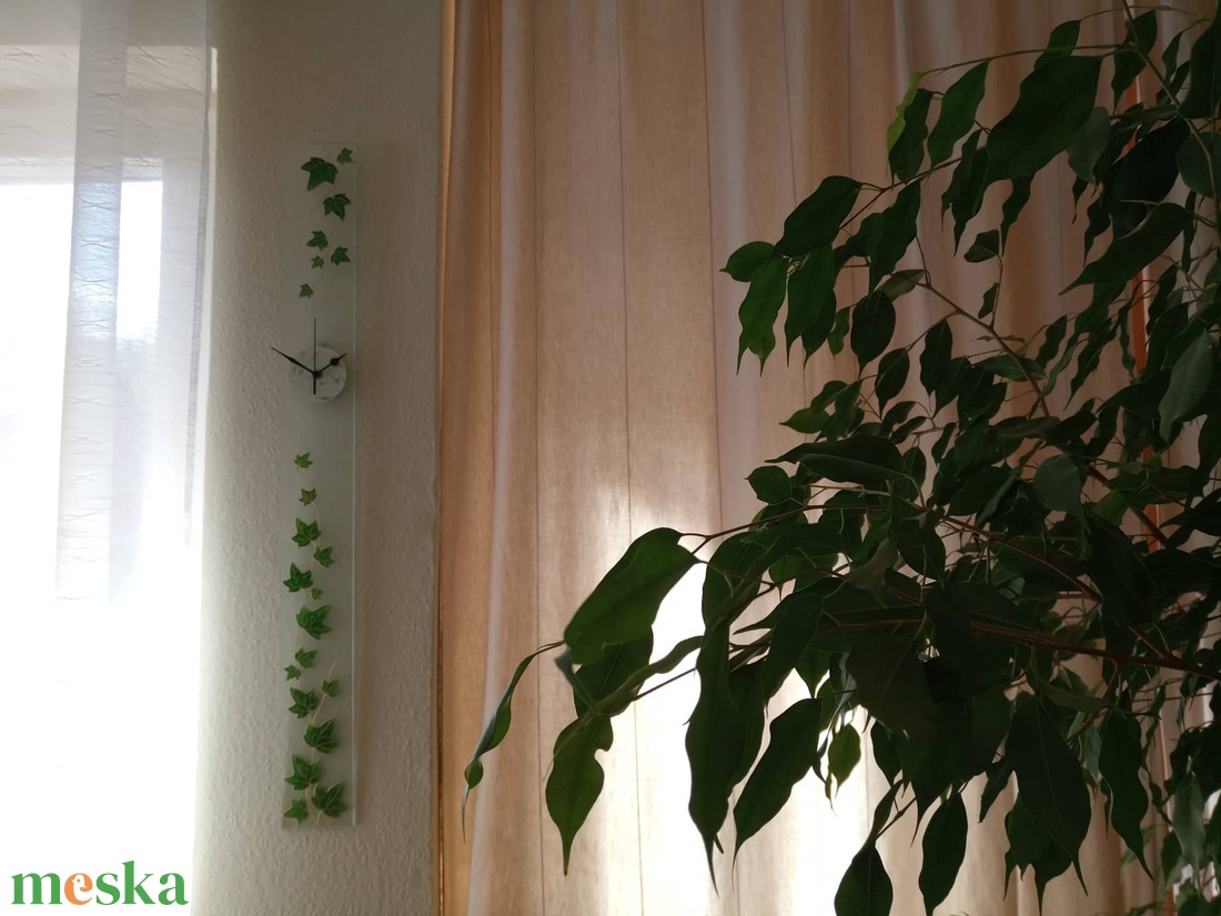 Borostyán - üveg óra - design falióra - otthon & lakás - dekoráció - fali és függő dekoráció - falióra & óra - Meska.hu Borostyán - üveg óra - design falióra - otthon & lakás - dekoráció - fali és függő dekoráció - falióra & óra - Meska.hu