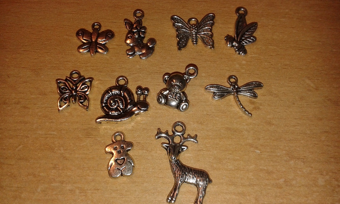Charm csomag (apró állatok) - kellékek & szerszámok - gyöngyfűzés kellékek - fém köztesek - Meska.hu