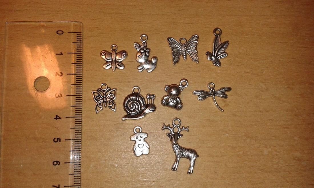 Charm csomag (apró állatok) - kellékek & szerszámok - gyöngyfűzés kellékek - fém köztesek - Meska.hu