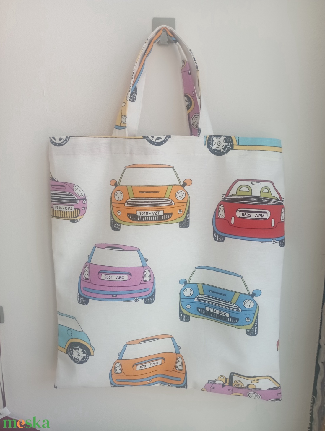 Táska színes autókkal - táska & tok - bevásárlás & shopper táska - shopper, textiltáska, szatyor - Meska.hu Táska színes autókkal - táska & tok - bevásárlás & shopper táska - shopper, textiltáska, szatyor - Meska.hu