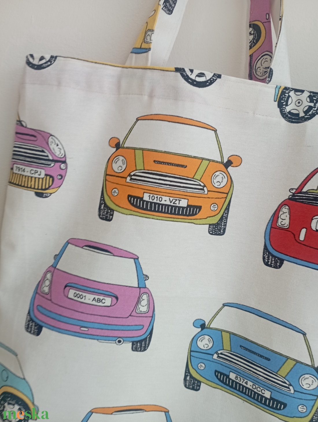 Táska színes autókkal - táska & tok - bevásárlás & shopper táska - shopper, textiltáska, szatyor - Meska.hu Táska színes autókkal - táska & tok - bevásárlás & shopper táska - shopper, textiltáska, szatyor - Meska.hu