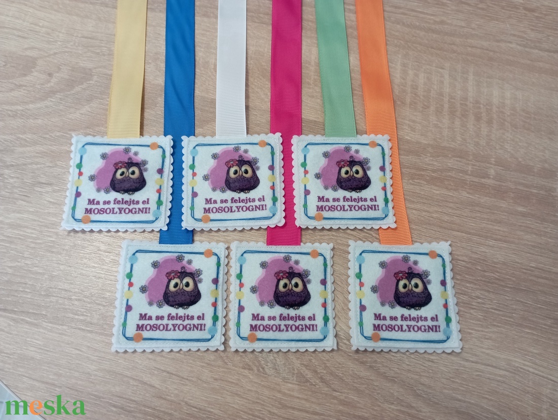 Szalagos könyvjelző baglyokkal 6db - könyv & zene - könyvjelző - Meska.hu Szalagos könyvjelző baglyokkal 6db - könyv & zene - könyvjelző - Meska.hu