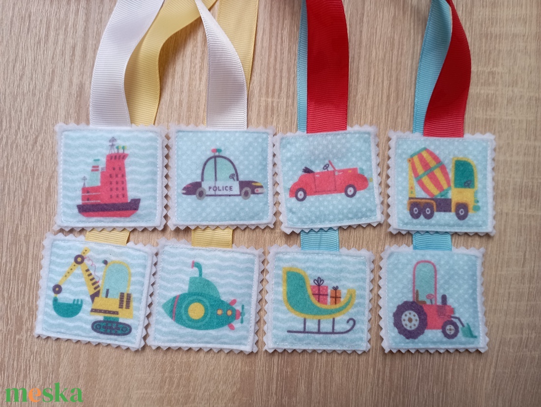 Színes szalagos könyvjelzők - könyv & zene - könyvjelző - Meska.hu