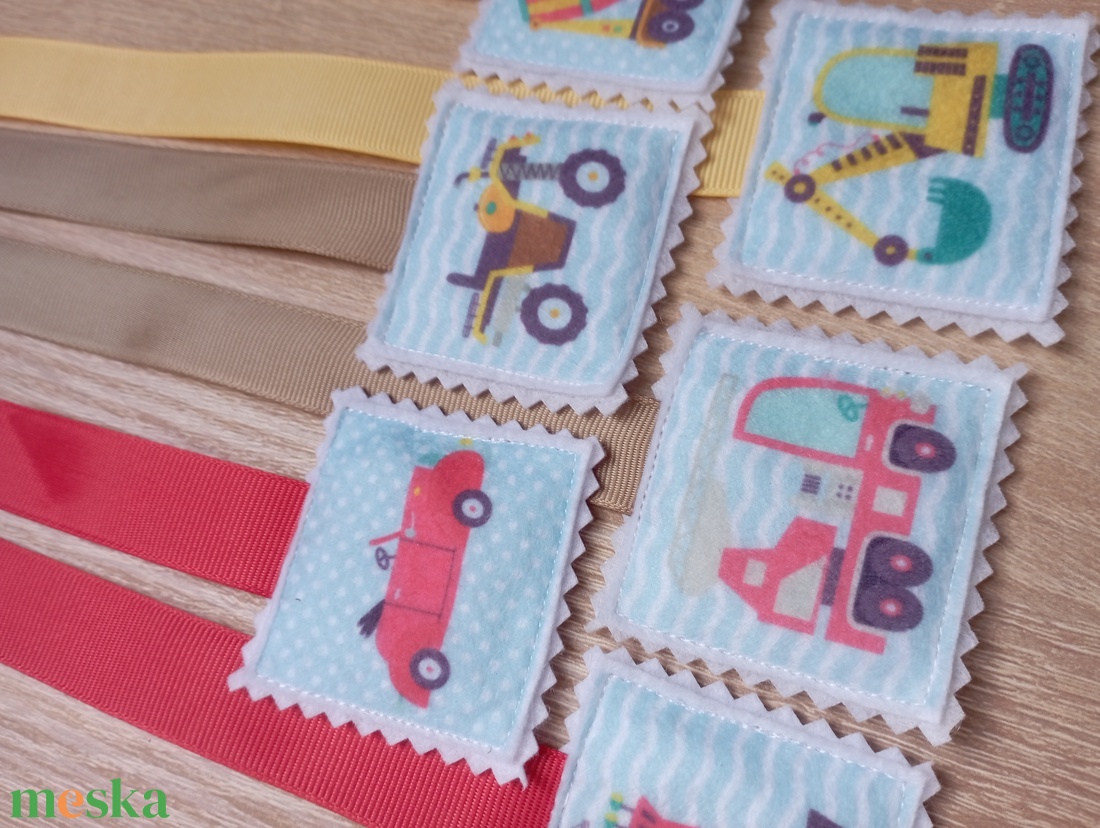 Munkagépes könyvjelzők 8dbos szett 6 - könyv & zene - könyvjelző - Meska.hu