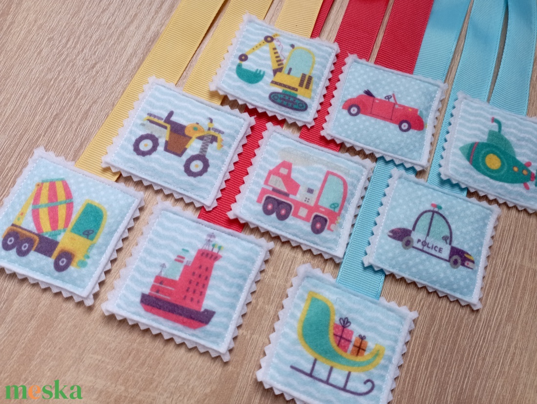 Munkagépes könyvjelzők 9dbos szett 5 - könyv & zene - könyvjelző - Meska.hu