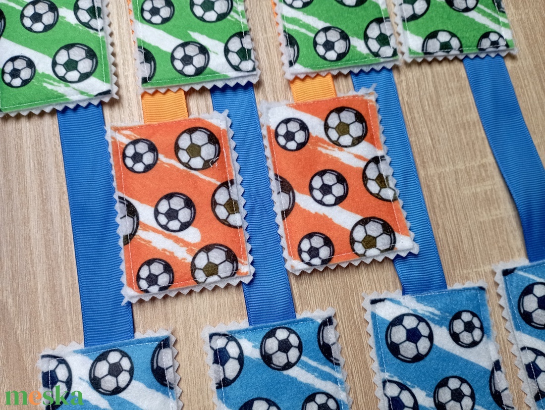 Focilabdás könyvjelző 10db - könyv & zene - könyvjelző - Meska.hu