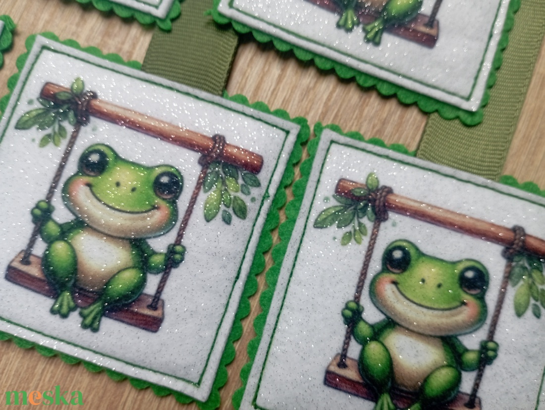 Békás könyvjelző 6db - könyv & zene - könyvjelző - Meska.hu