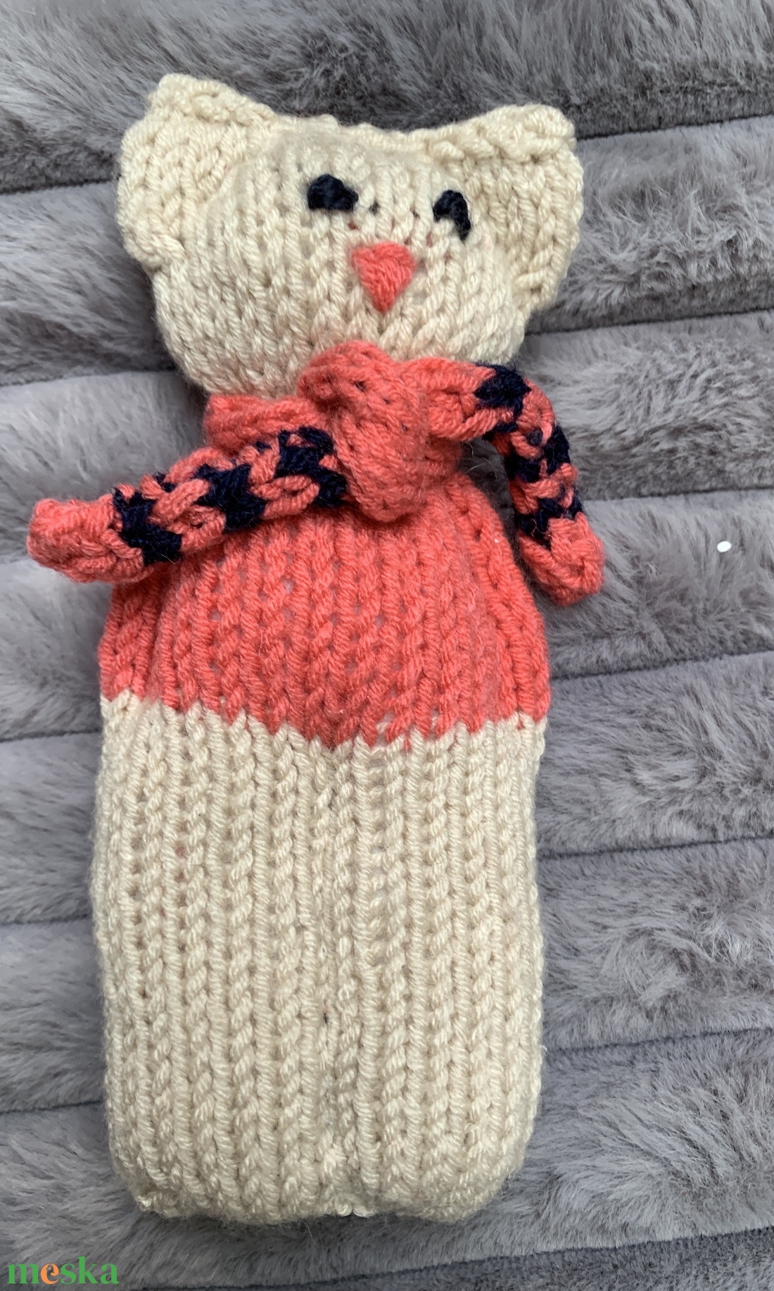 Maci  kézi kötésű  gyerek játék  - baba - mama - baba játékok - babakocka - Meska.hu