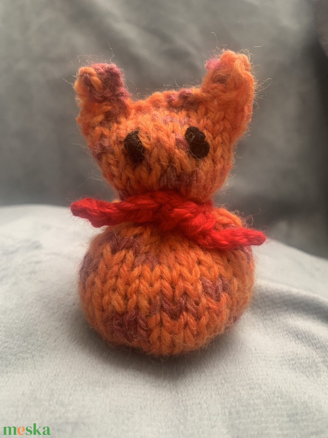 Marokcica. Kézi kötésű vidám kis marok cica  - játék & sport - plüssállat & játékfigura - cica - Meska.hu