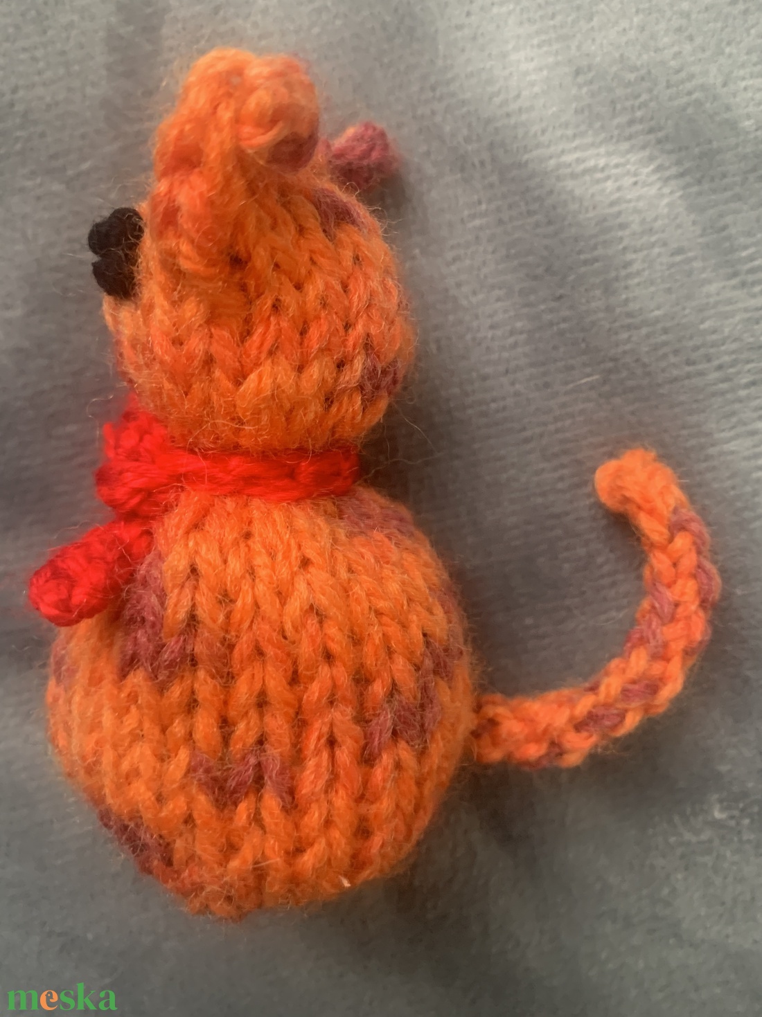 Marokcica. Kézi kötésű vidám kis marok cica  - játék & sport - plüssállat & játékfigura - cica - Meska.hu