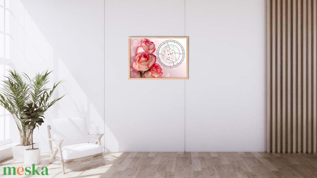A Pillanat Varázsa DIY - Csillogó Rózsa Intuitív horoszkóp ábra - diy (csináld magad) - egységcsomag - Meska.hu