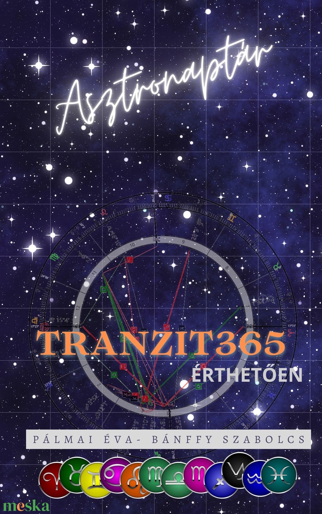 Tranzit 365  Asztronaptár Szöveges Magyarázatokkal, Érthetően (2024 évre) PDF - könyv & zene - könyv - Meska.hu