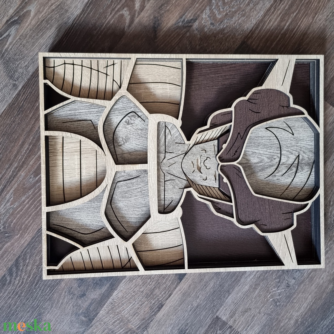 dragonball dermesztői,asztali kép 3d hatású - otthon & életmód - dekoráció - kép & falikép - 3d képek - Meska.hu