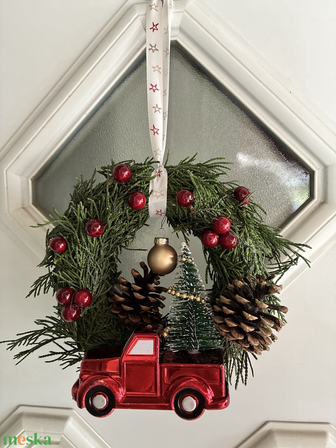 Kopogtató - karácsony - karácsonyi kültéri dekoráció - Meska.hu