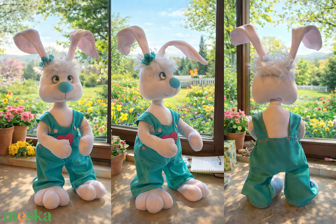 Molly nyuszi - játék & sport - plüssállat & játékfigura - nyuszi - Meska.hu