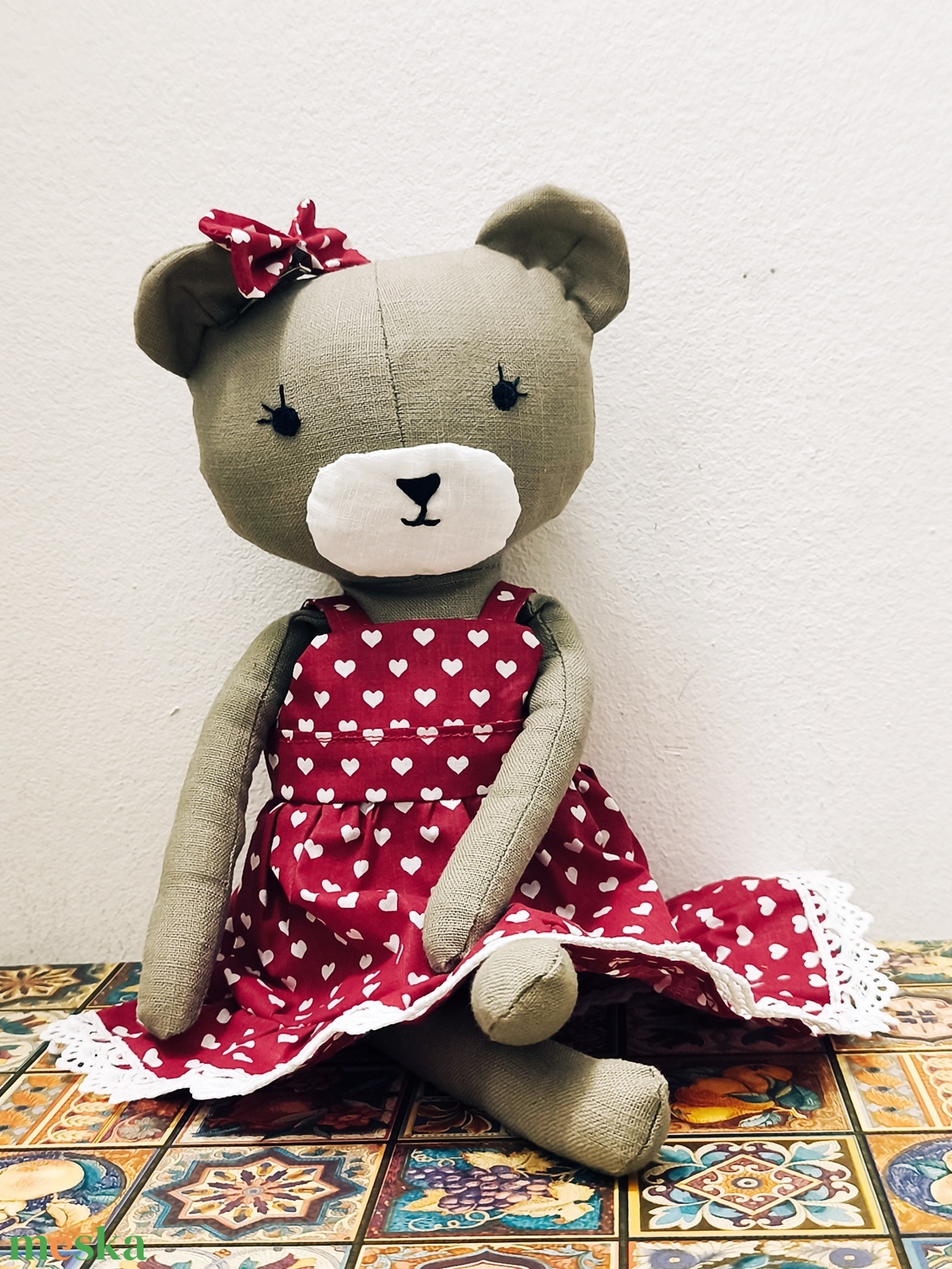 Bearta textil maci - játék & sport - plüssállat & játékfigura - maci - Meska.hu