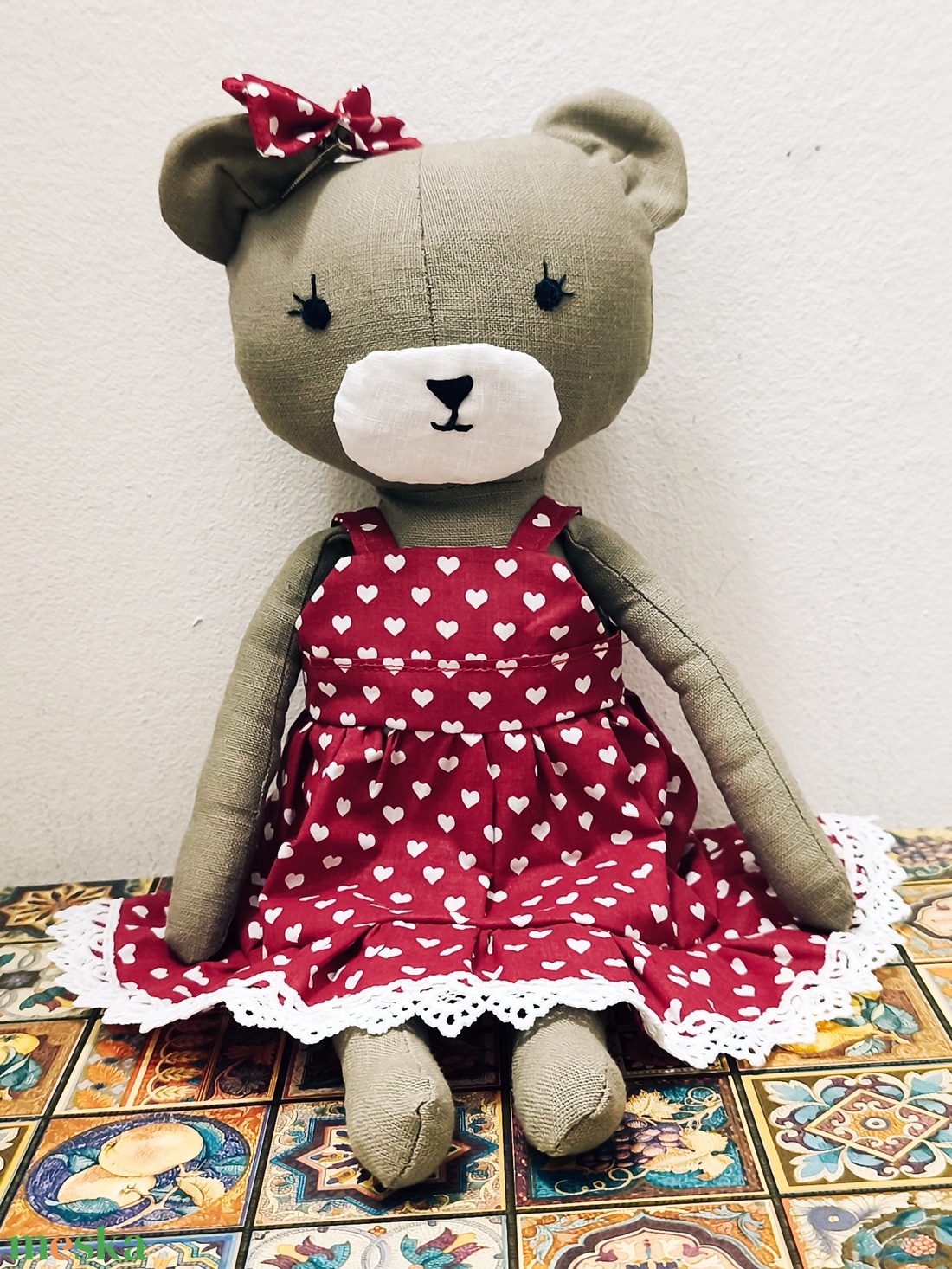 Bearta textil maci - játék & sport - plüssállat & játékfigura - maci - Meska.hu