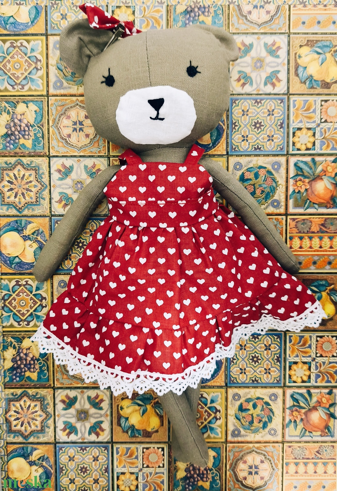 Bearta textil maci - játék & sport - plüssállat & játékfigura - maci - Meska.hu