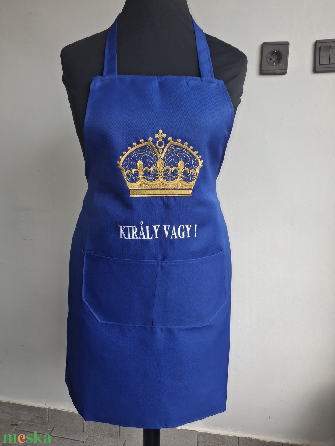 Királyi kötény. - otthon & életmód - papír, írószer - ajándékozás kellékei - ajándék sorsjegy - Meska.hu