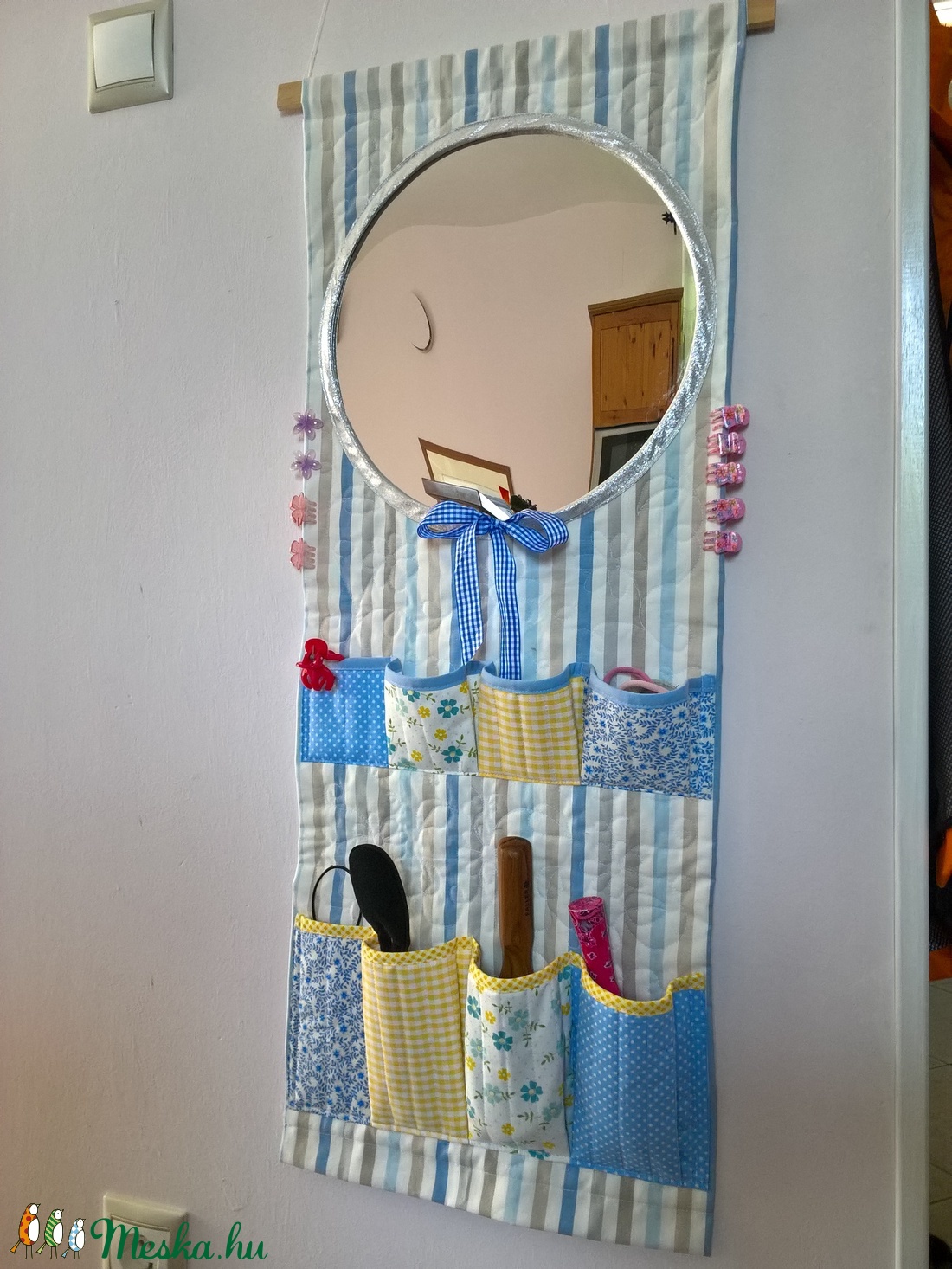 Tükröm, tükröm... (fésűtartó) -  - Meska.hu