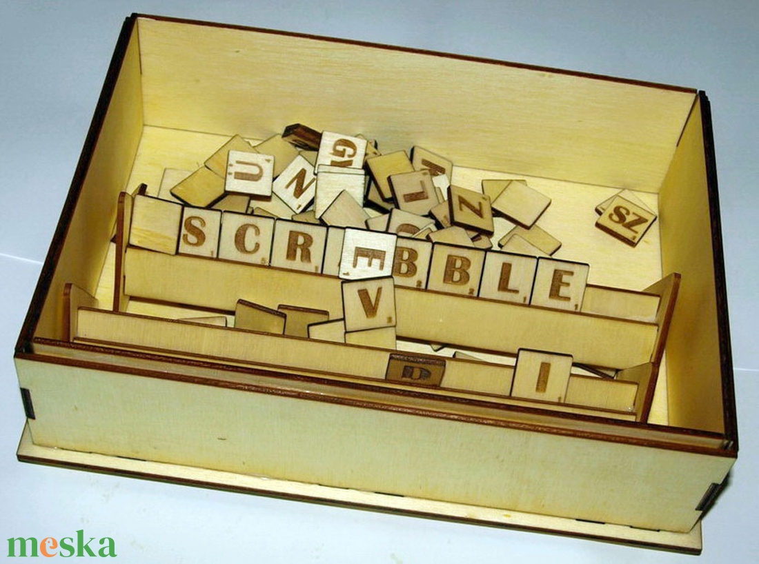 Fa SCRABBLE szókirakó játék - játék & sport - táblajáték és kártyajáték - társasjátékok - Meska.hu Fa SCRABBLE szókirakó játék - játék & sport - táblajáték és kártyajáték - társasjátékok - Meska.hu
