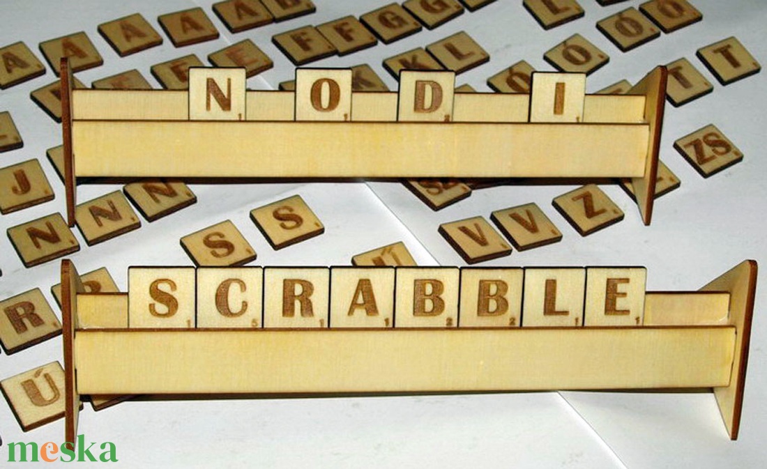 Fa SCRABBLE szókirakó játék - játék & sport - táblajáték és kártyajáték - társasjátékok - Meska.hu Fa SCRABBLE szókirakó játék - játék & sport - táblajáték és kártyajáték - társasjátékok - Meska.hu