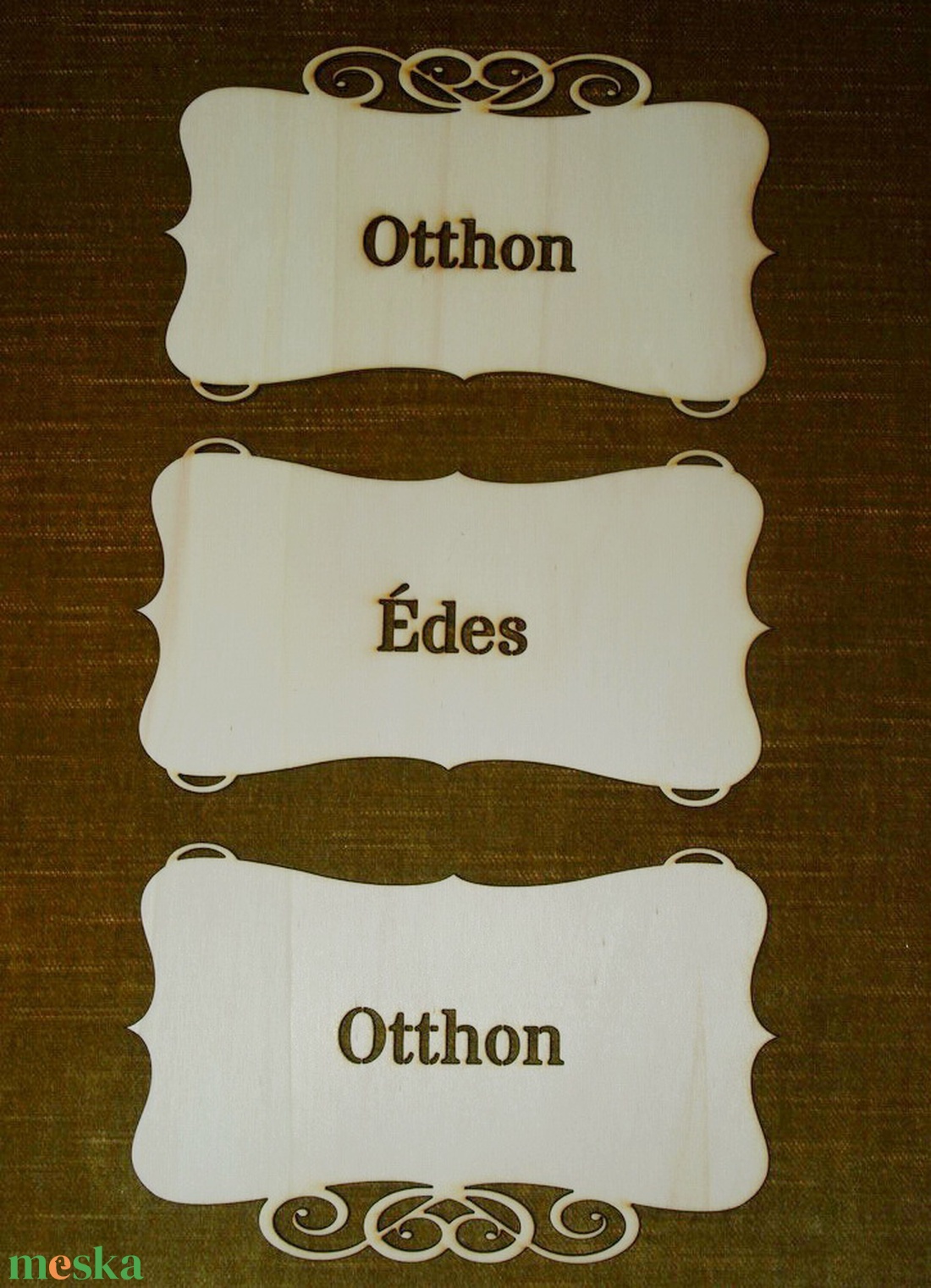 'Otthon Édes Otthon' 3 részes díszíthető falikép - nagy - otthon & életmód - dekoráció - kép & falikép - táblakép - Meska.hu 'Otthon Édes Otthon' 3 részes díszíthető falikép - nagy - otthon & életmód - dekoráció - kép & falikép - táblakép - Meska.hu