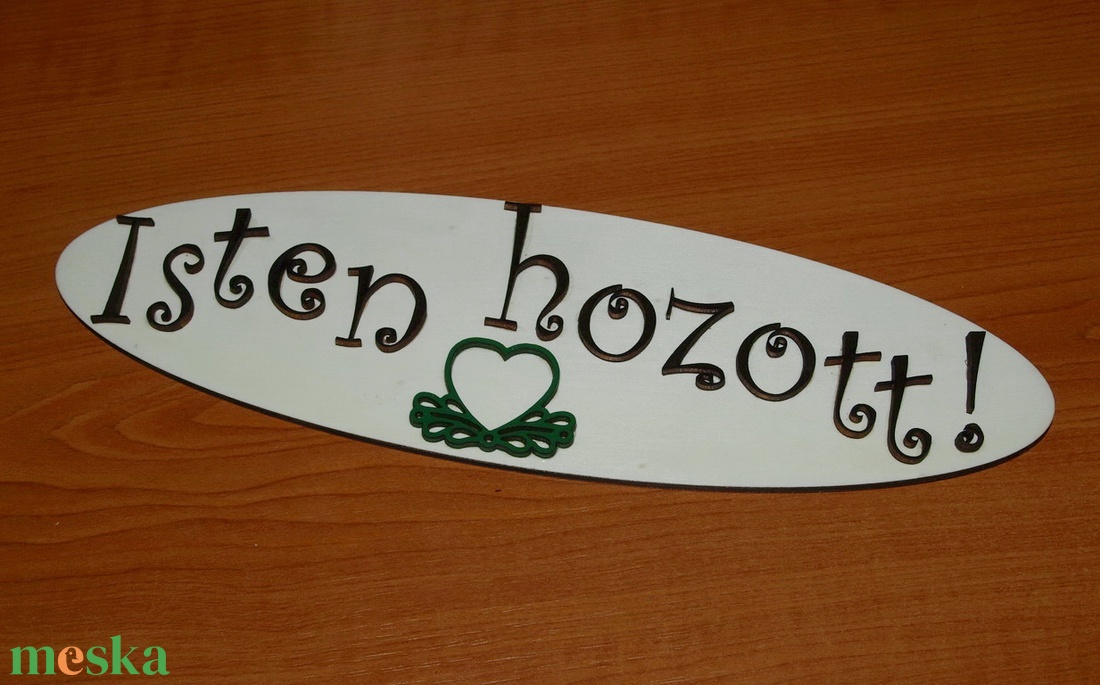 'Isten hozott!' feliratú tábla ajtódísz dekoráció - otthon & életmód - dekoráció - ajtó- és ablak dekoráció - ajtódísz & kopogtató - Meska.hu 'Isten hozott!' feliratú tábla ajtódísz dekoráció - otthon & életmód - dekoráció - ajtó- és ablak dekoráció - ajtódísz & kopogtató - Meska.hu