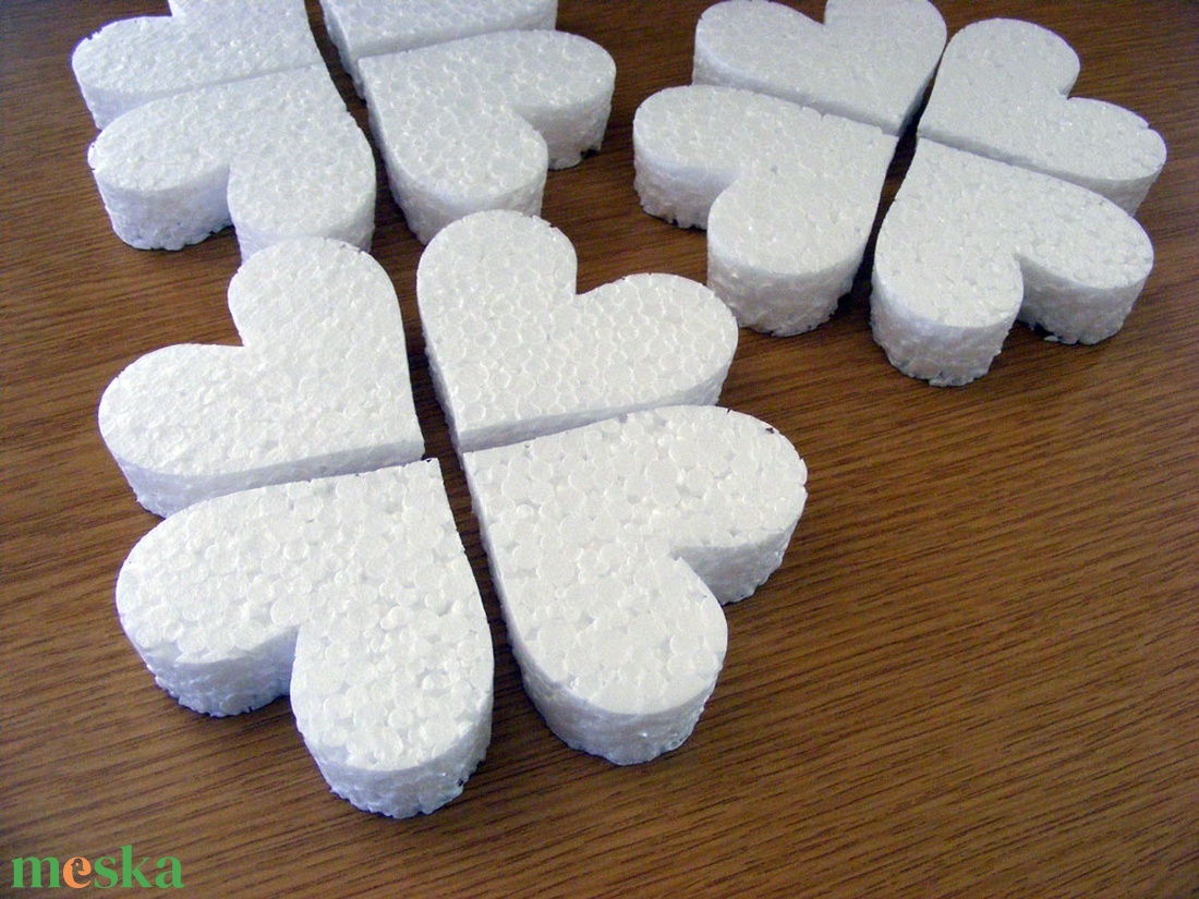 Hungarocell szívek 6x6.5cm - kellékek & szerszámok - méteráru - dekorációs alapanyag - Meska.hu Hungarocell szívek 6x6.5cm - kellékek & szerszámok - méteráru - dekorációs alapanyag - Meska.hu