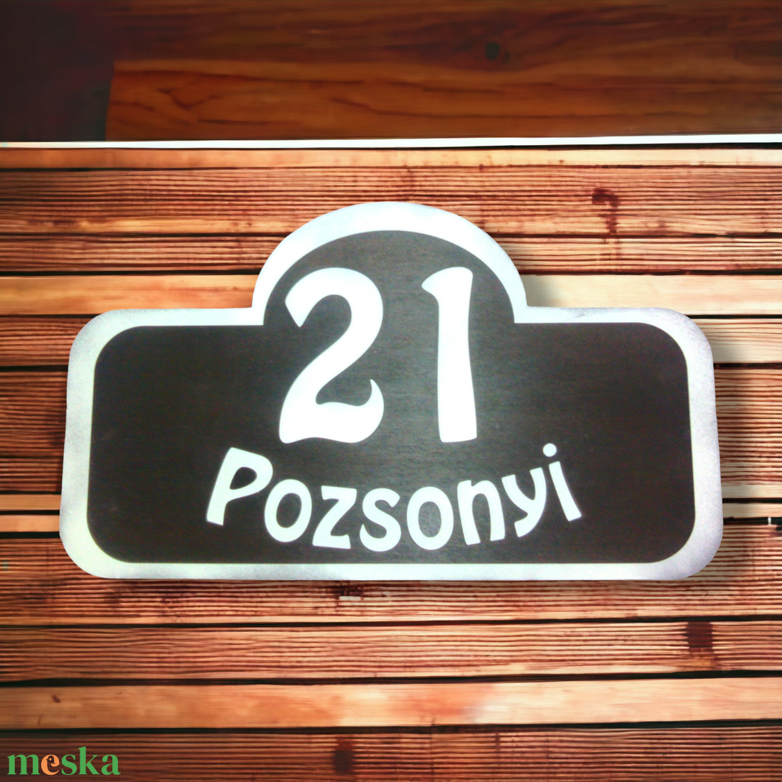 Utcanévtábla, házszámtábla, utcanév tábla, házszám tábla - otthon & életmód - ház & kert - házszám - Meska.hu