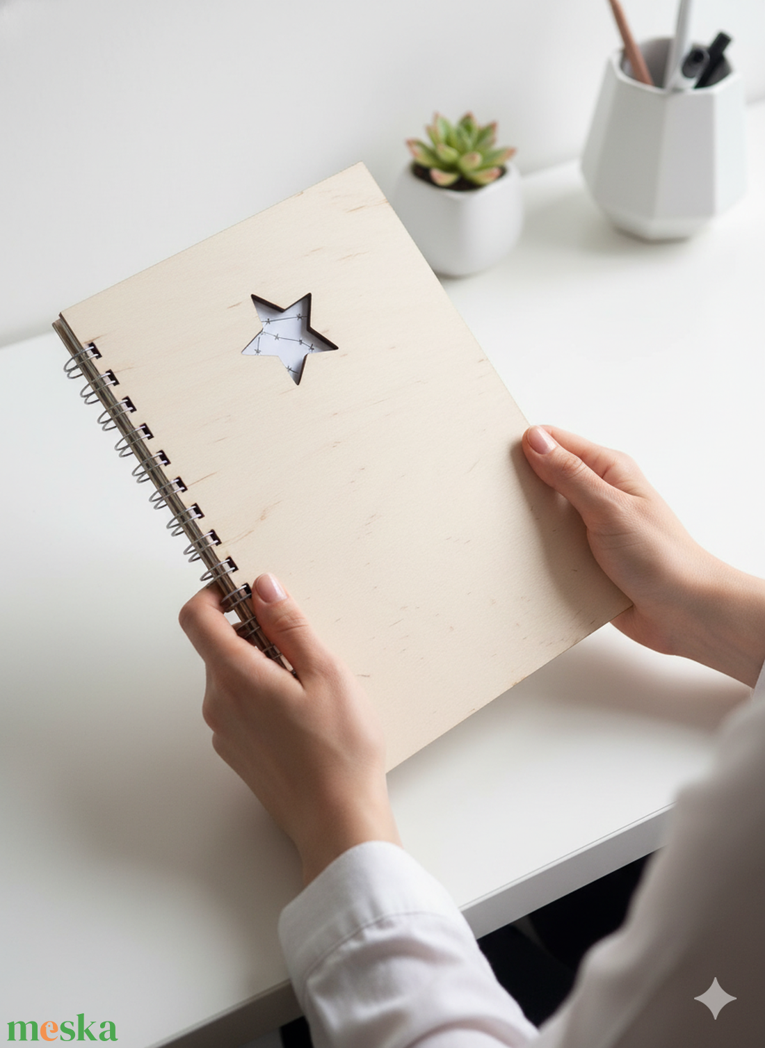 Faborítós spirál füzet spirálfüzet A5  - otthon & életmód - papír, írószer - jegyzetfüzet & napló - Meska.hu