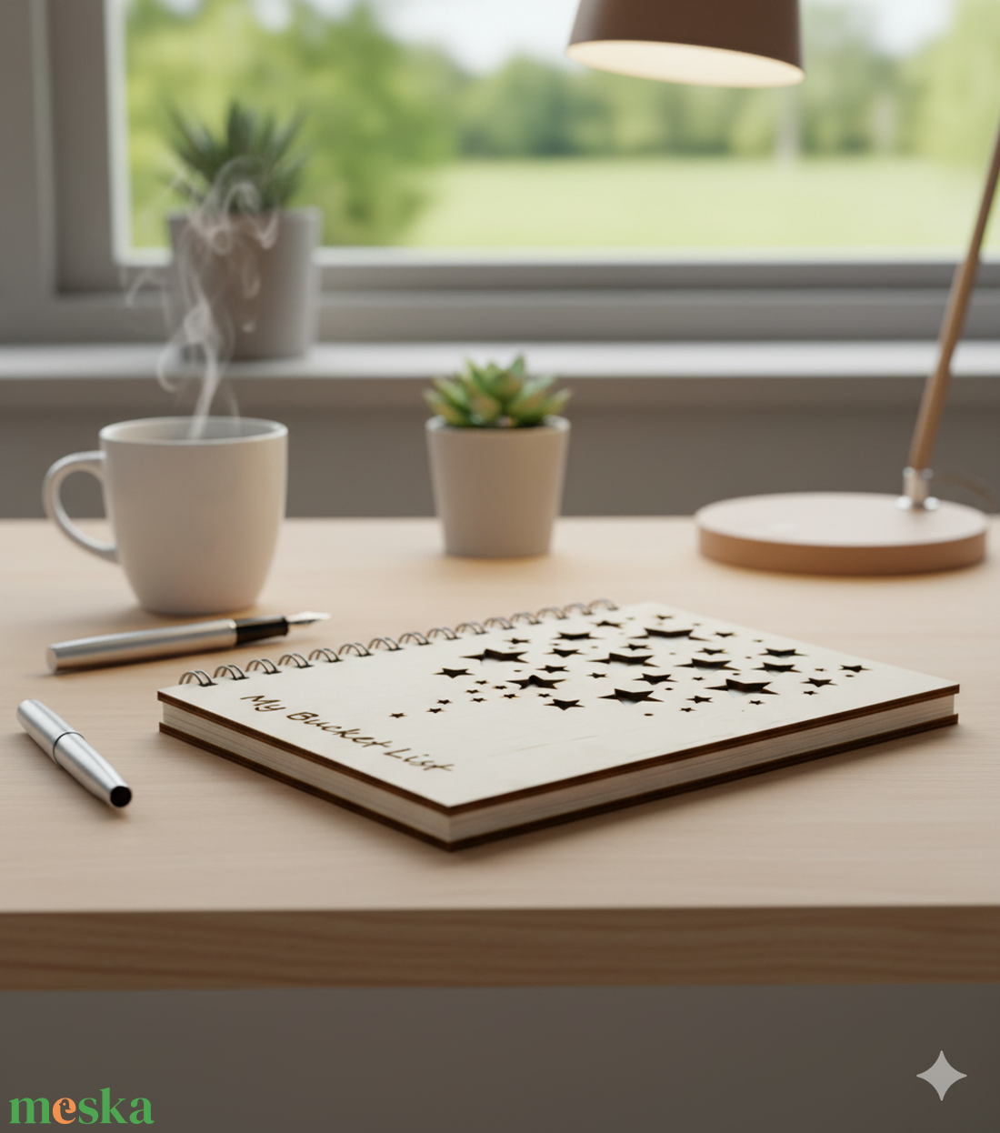 Faborítós spirál füzet spirálfüzet A5  - otthon & életmód - papír, írószer - jegyzetfüzet & napló - Meska.hu