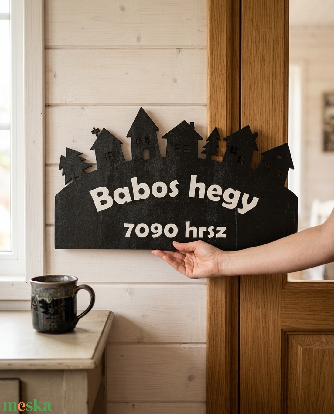 Utcanévtábla, házszámtábla, utcanév tábla, házszám tábla - otthon & életmód - ház & kert - házszám - Meska.hu