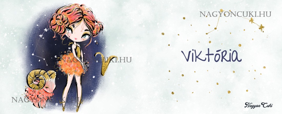 Személyre szabható - Vörös hajú Csini Kos lány mintás bögre - otthon & életmód - konyhafelszerelés, tálalás - tálalás - bögre & csésze - Meska.hu