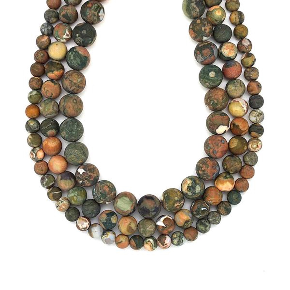 Riolit matt golyó 8mm  ékszerkészítő alapanyag (füzér) - kellékek & szerszámok - ásvány alapanyag - ásványfüzér - Meska.hu