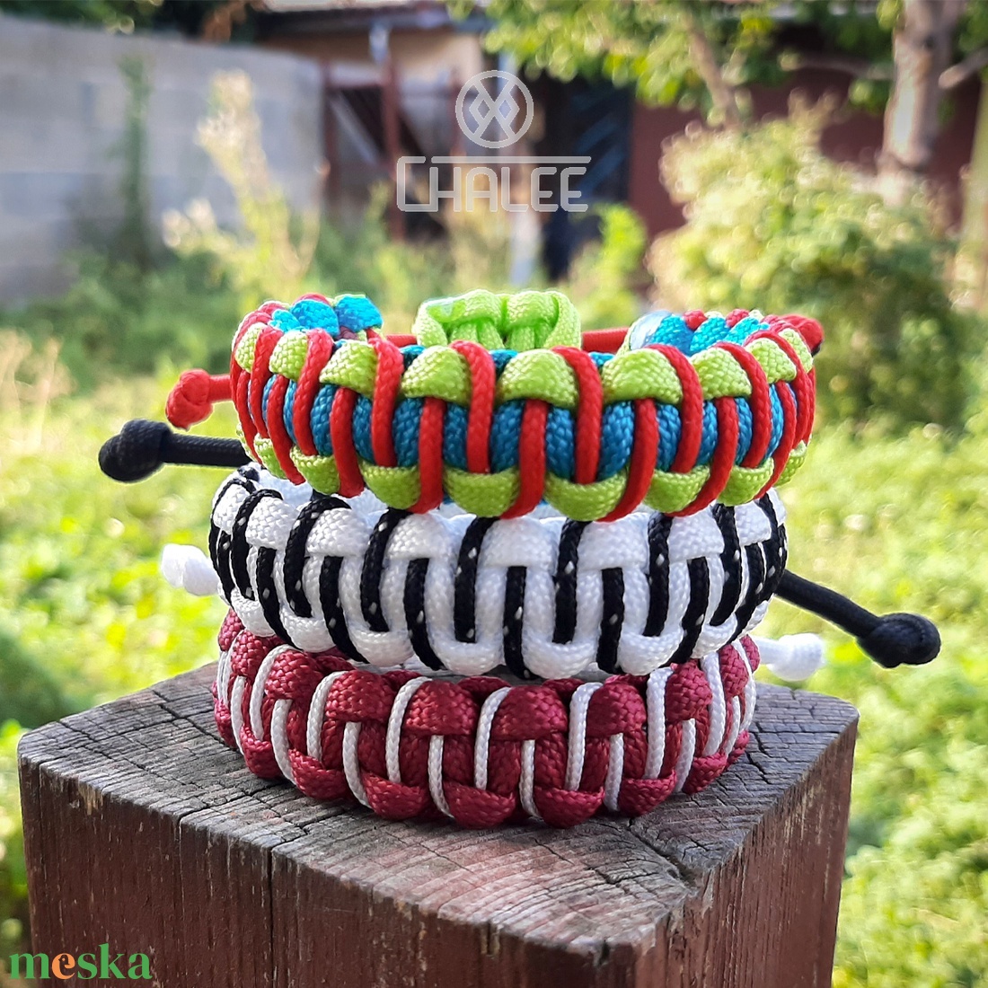Labirintus paracord karkötő húzózárral vagy csattal - ékszer - karkötő - fonott karkötő - Meska.hu Labirintus paracord karkötő húzózárral vagy csattal - ékszer - karkötő - fonott karkötő - Meska.hu