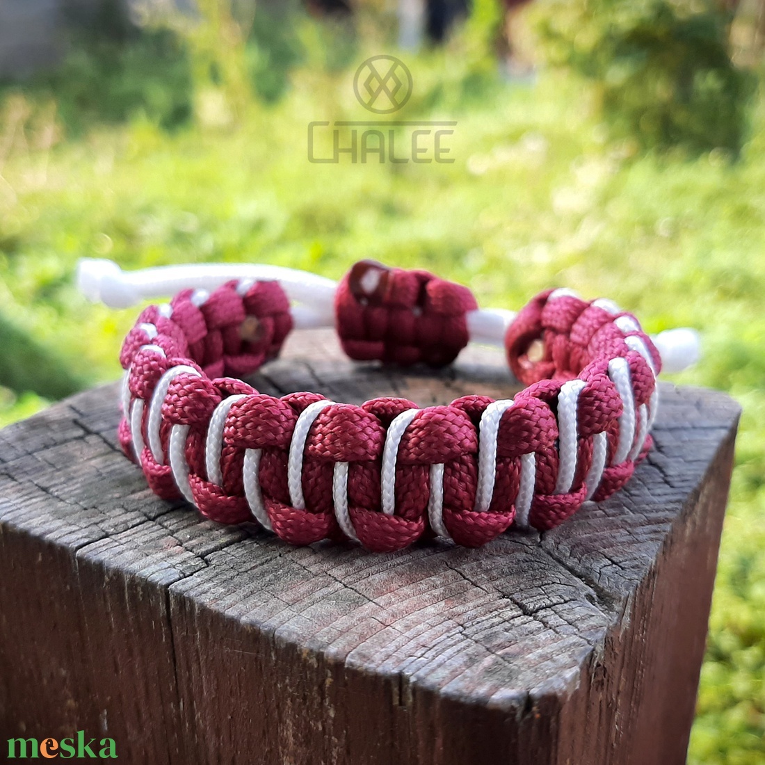 Labirintus paracord karkötő húzózárral vagy csattal - ékszer - karkötő - fonott karkötő - Meska.hu Labirintus paracord karkötő húzózárral vagy csattal - ékszer - karkötő - fonott karkötő - Meska.hu