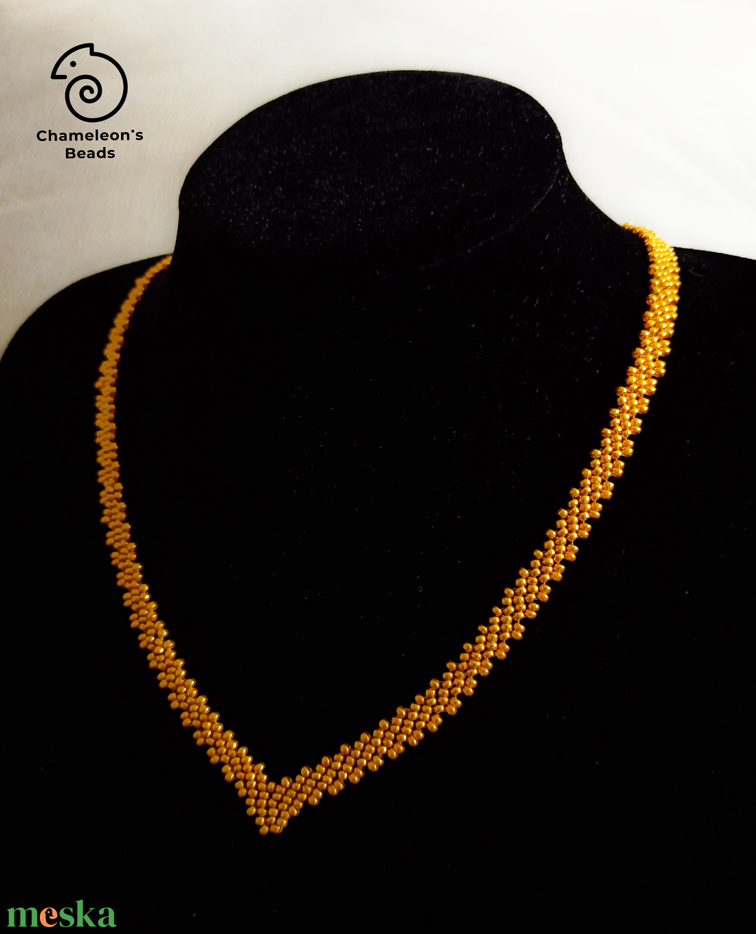 Orange Gold nyaklánc - ékszer - nyaklánc - medál nélküli nyaklánc - Meska.hu Orange Gold nyaklánc - ékszer - nyaklánc - medál nélküli nyaklánc - Meska.hu