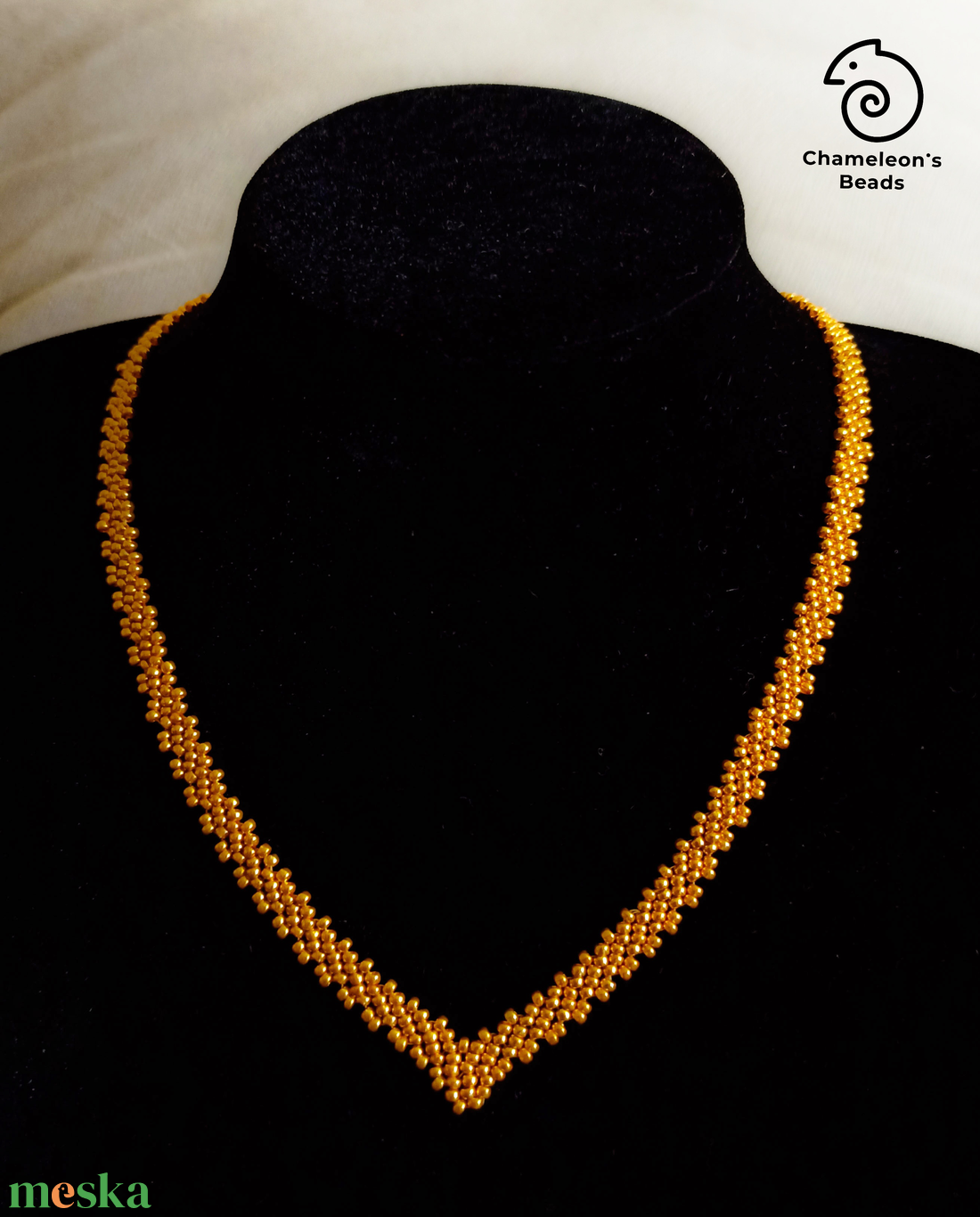 Orange Gold nyaklánc - ékszer - nyaklánc - medál nélküli nyaklánc - Meska.hu Orange Gold nyaklánc - ékszer - nyaklánc - medál nélküli nyaklánc - Meska.hu