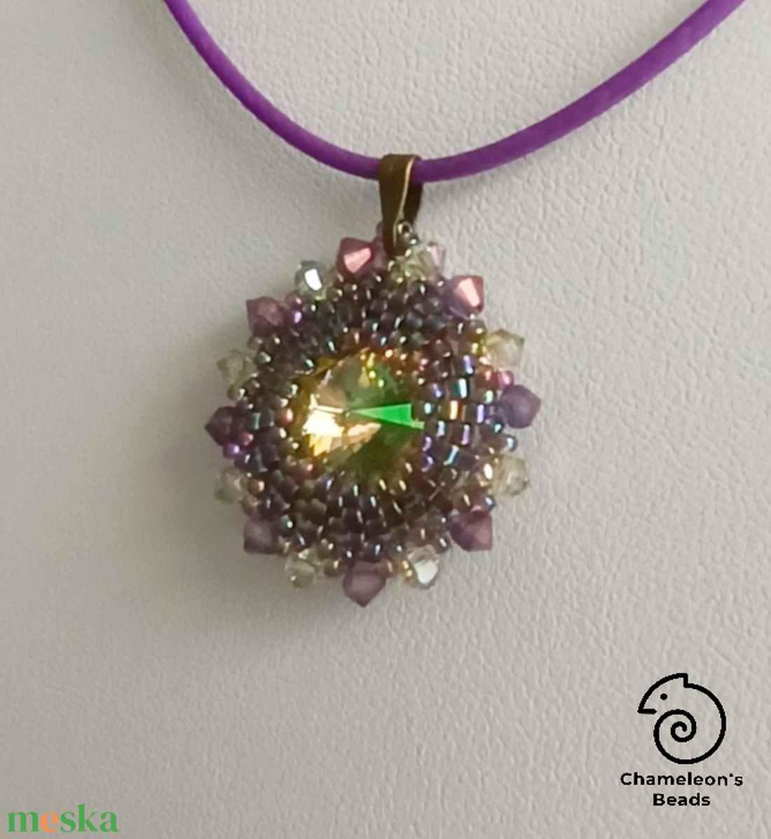 Lilac Paradise Mandala fülbevaló és nyaklánc - ékszer - ékszerszett - Meska.hu Lilac Paradise Mandala fülbevaló és nyaklánc - ékszer - ékszerszett - Meska.hu