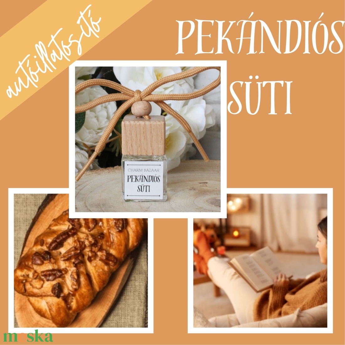 Pekándiós süti autóparfüm (édes) - otthon & életmód - gyertya, illat, aroma - párologtató - Meska.hu Pekándiós süti autóparfüm (édes) - otthon & életmód - gyertya, illat, aroma - párologtató - Meska.hu