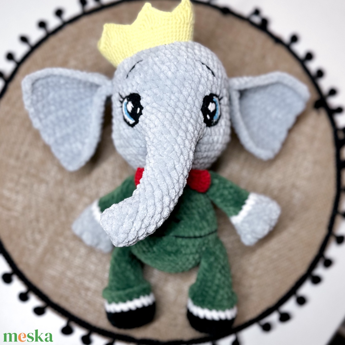 Elefánt, Babar - játék & sport - plüssállat & játékfigura - elefánt - Meska.hu Elefánt, Babar - játék & sport - plüssállat & játékfigura - elefánt - Meska.hu