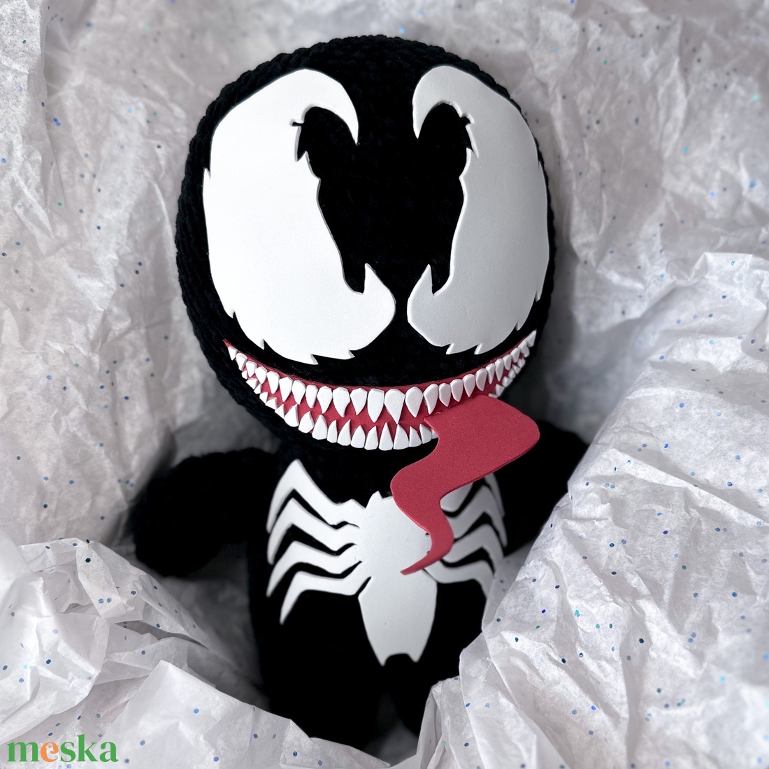 Mini VENOM - játék & sport - plüssállat & játékfigura - plüss mesefigurák - Meska.hu Mini VENOM - játék & sport - plüssállat & játékfigura - plüss mesefigurák - Meska.hu