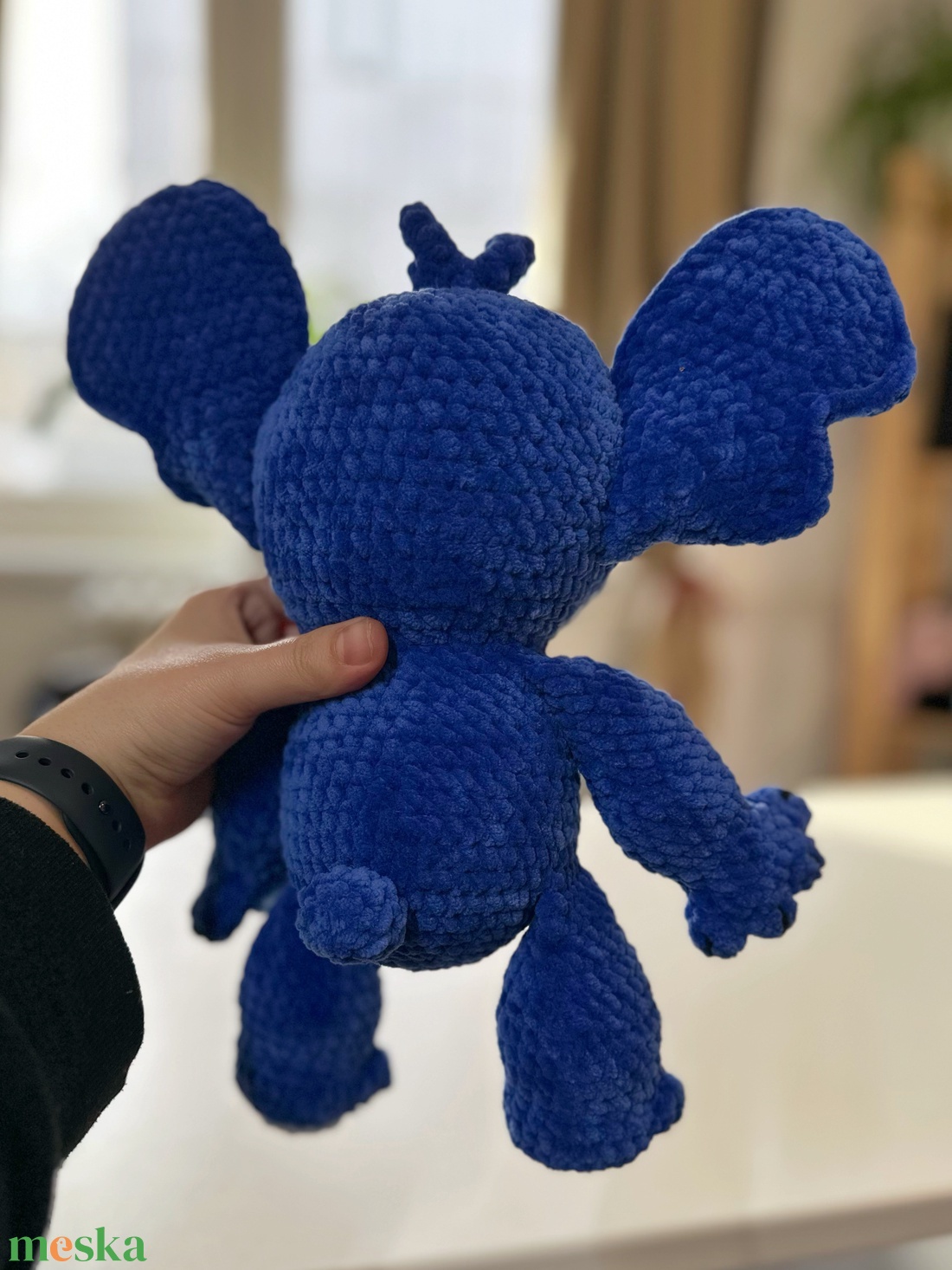 Nagy és puha Stitch plüss játék. - játék & sport - plüssállat & játékfigura - plüss mesefigurák - Meska.hu