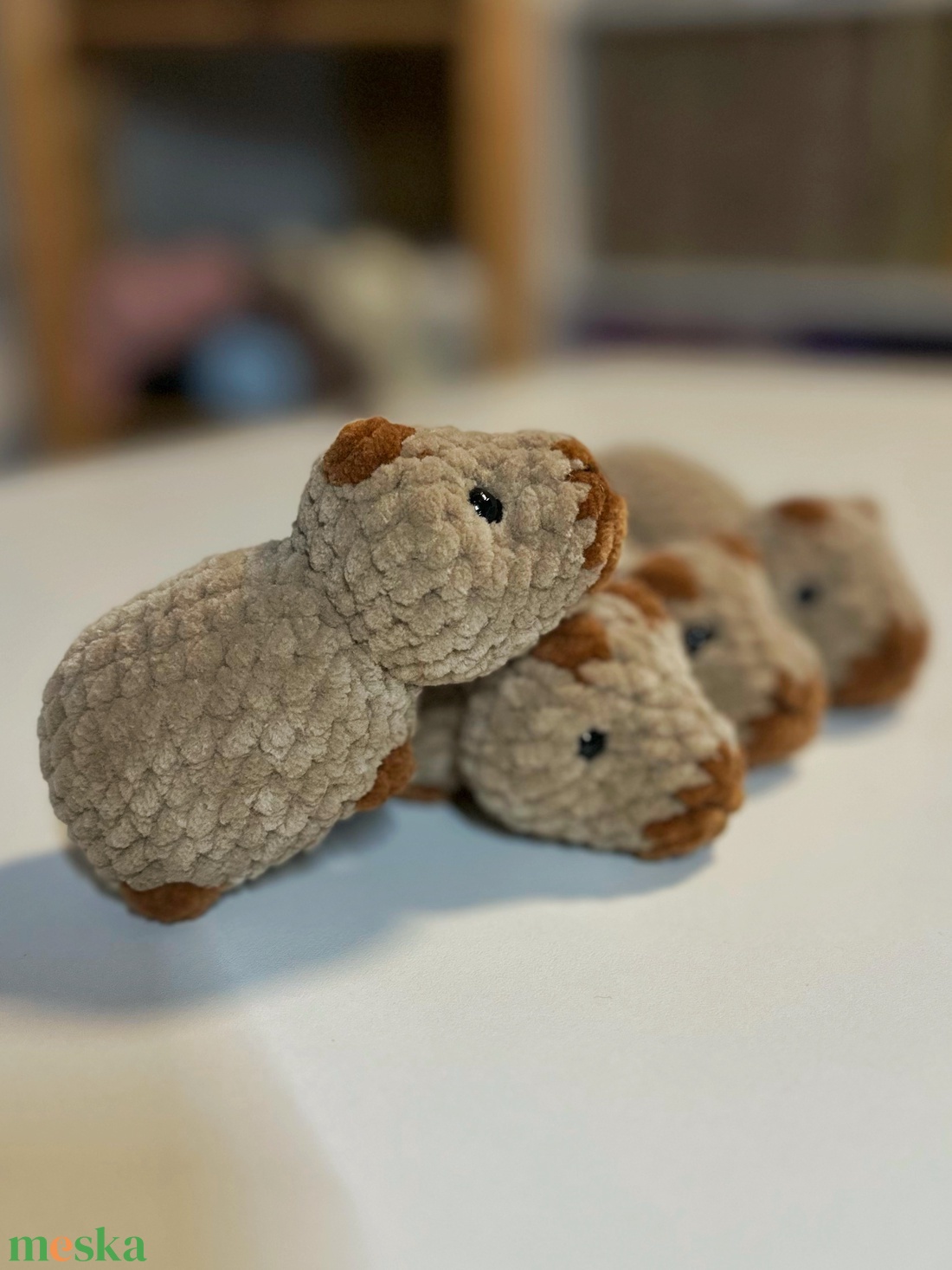 Cuki kis capibara plüss játék - játék & sport - plüssállat & játékfigura - más figura - Meska.hu