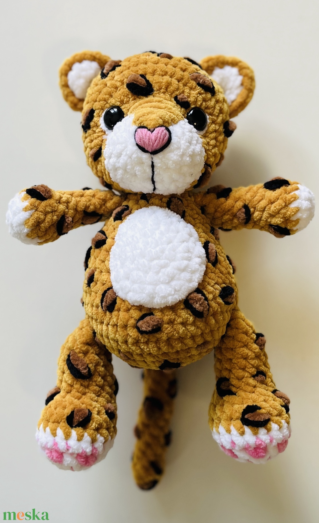 Leopárd cicus - játék & sport - plüssállat & játékfigura - cica - Meska.hu